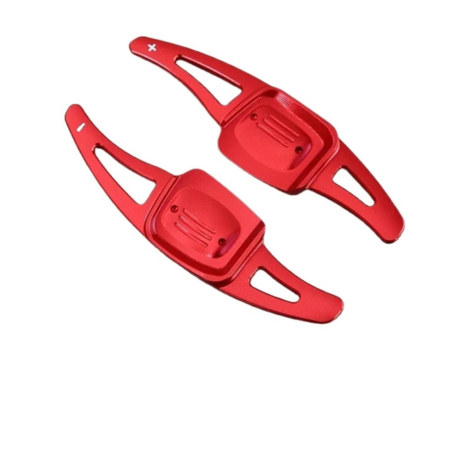 Xxiucj Car Paddle Shifter Extensions for VW for Golf 8 for CC for Tiguan for Collar for TAYRON for Phaeton for Teramont Car Steering Wheel Shift(Red)