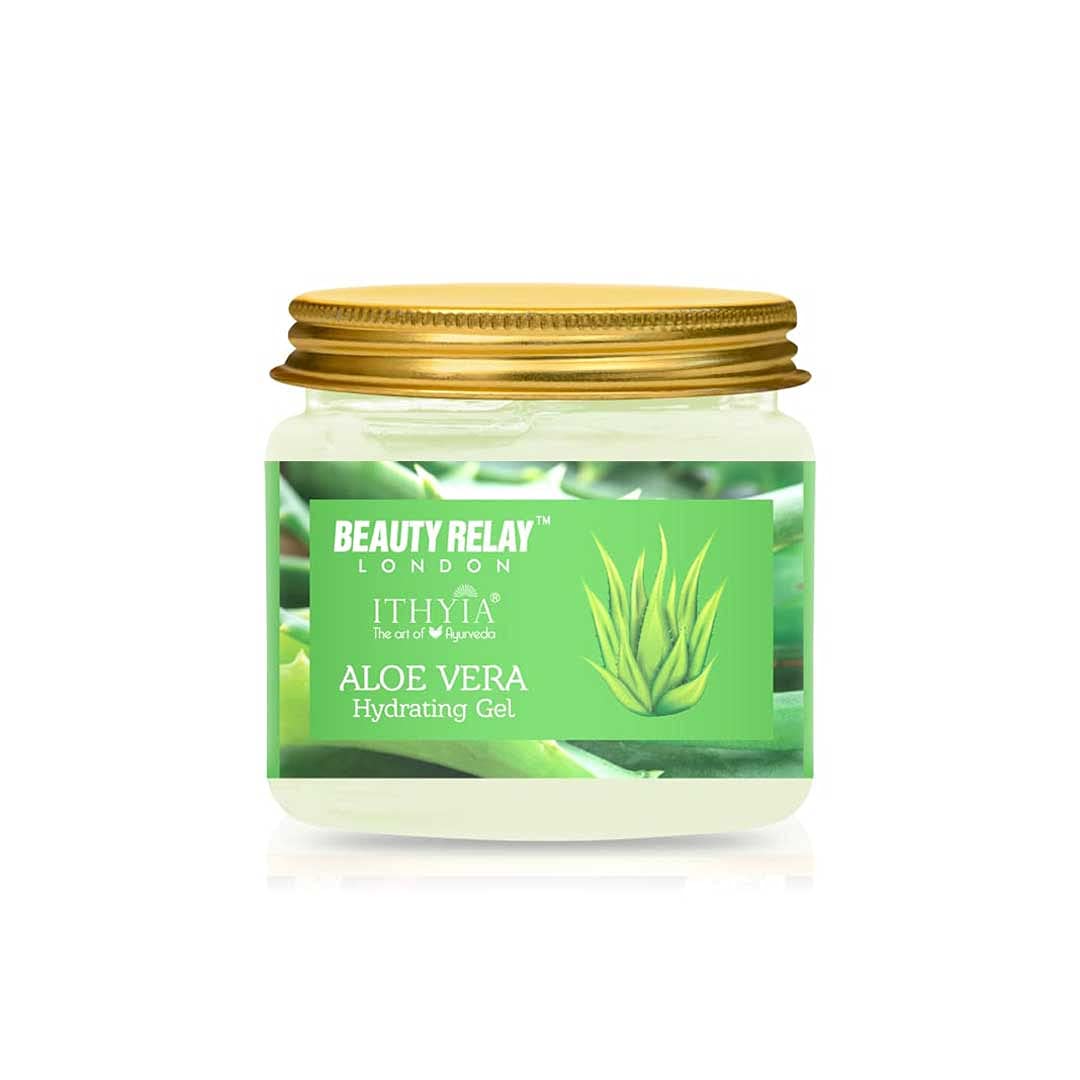 Beauty Relay London Ithyia Pure Aloevera Hydrating Multipurpose Gel for Skin with Vitamin E .Controls Acne, Sunburn & Sun Tan& Dryness .For Men & Women Beauty Relay London Ithyia Pure Aloevera Hydrating Multipurpose Gel for Skin with Vitamin E .Controls Acne, Sunburn & Sun Tan& Dryness .For Men & Women