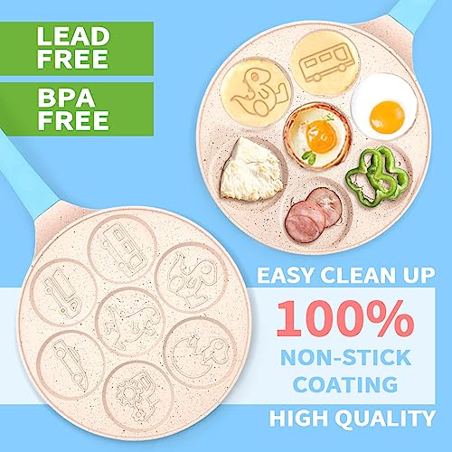 Compare Mini Pancake Pan for Pancakes, Dinosaur Truck Waffle Maker