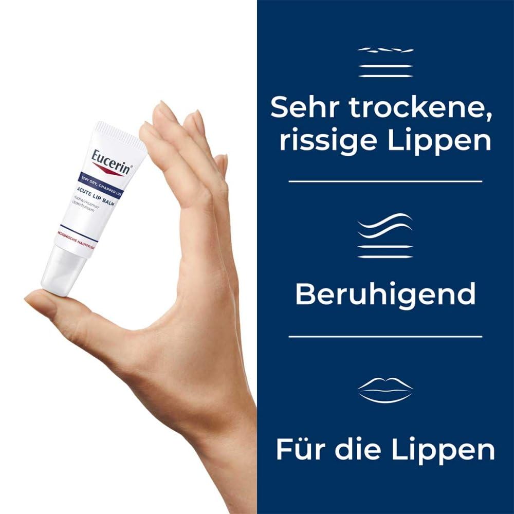 Eucerin TH Acute Lip Balm 10 ml, White - Image 4