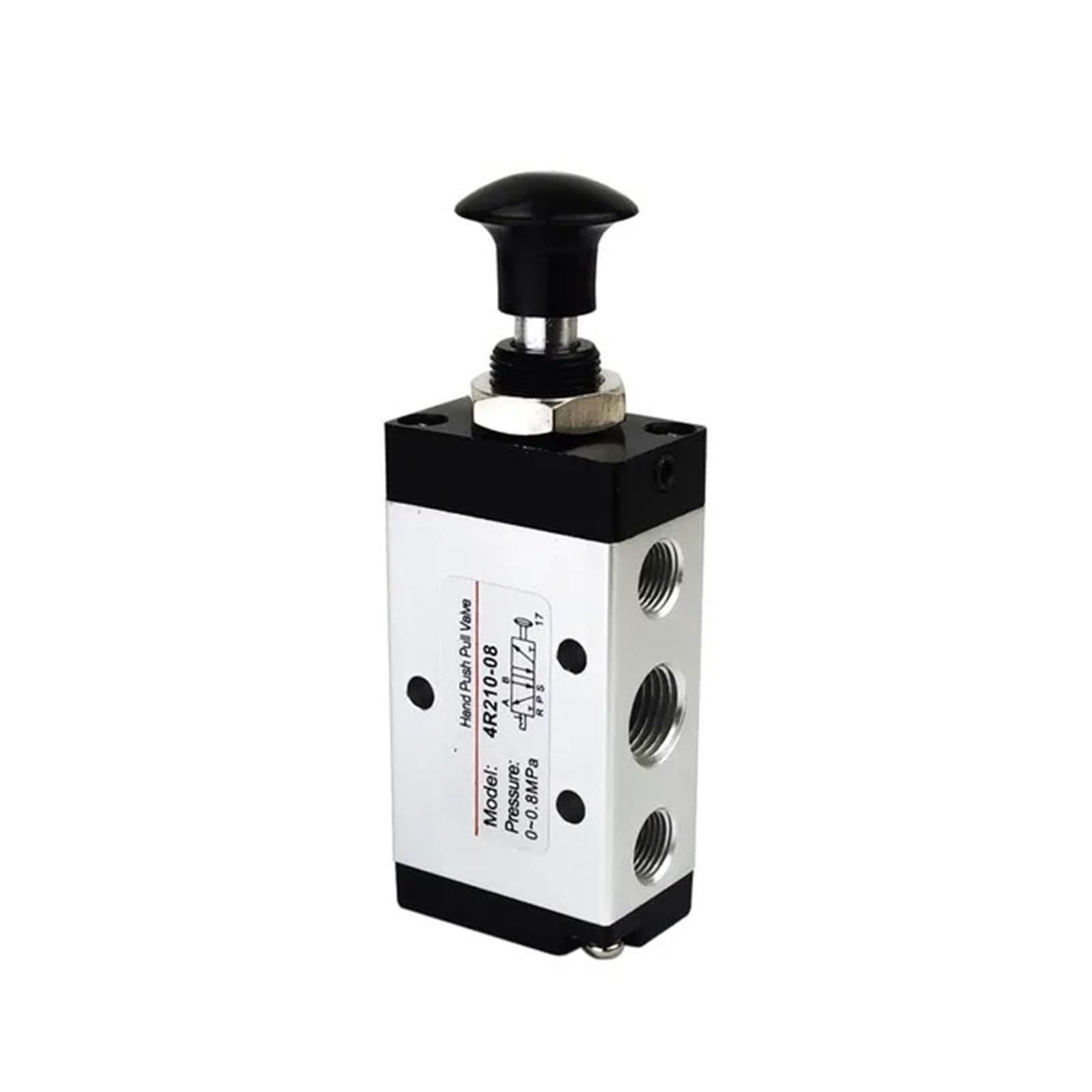 SBSSYVLMV 4R210-08 Manual Valve Two-Way Five-Position Push-Pull Pneumatic reversing Switch(Only 4r210-08)