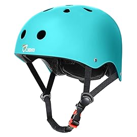 JBM Skateboard Helmet - Lightweight, Adjustable & Ventilated Helmet for Scooter, Roller Skate, Inline Skate
