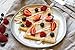 Michel De France All Natural Crepes - No Preservatives, Ready to Eat - 5 OZ Crepes Perfect with Jam, Berries Create Mille Crepes Cake - 10 Pieces Per Pack (1 Pack)