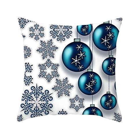 Homxi Christmas Snow Globe Cushion Covers Cover
