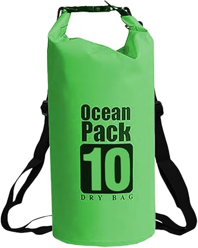 Bolsa seca flotante impermeable de 5L10L15L20L para mujer, mochila seca ligera y duradera para kayak, natación, campamento, senderismo, suave y