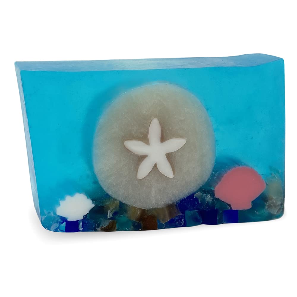Primal Elements Assorted Bundle (Sea) - Rich Lathering Glycerin Bar Soap for Body, Face, and Hands (Pack of 8)