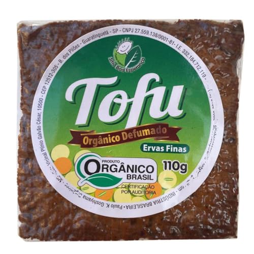 Tofu Orgânico Defumado com Ervas Finas, 110g Sitio Boa Esperança