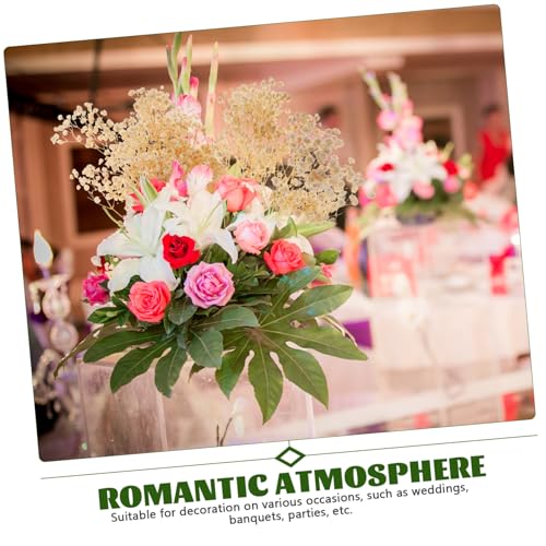 Ramo de flores secas Babysbreath blanco preservado miniatura 6
