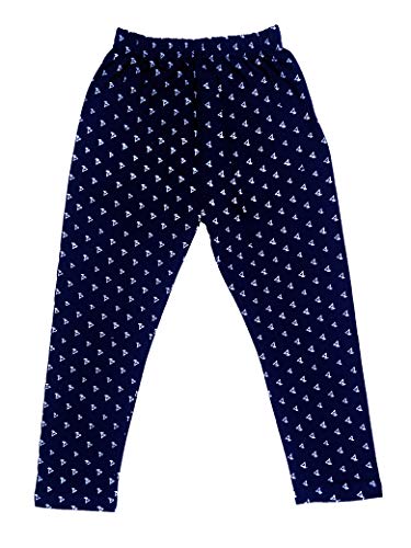Image of indi weaves Girls Super Soft Cotton Solid Capri Pants Pack of 2