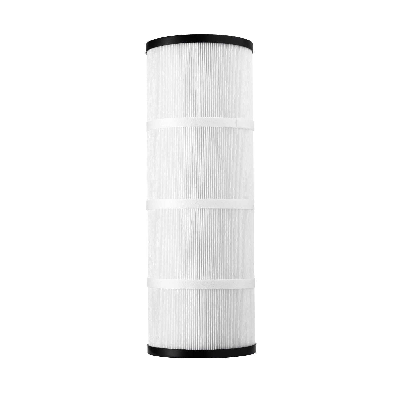 VEVOR Cartouche de Filtre de Piscine Lot de 4 x 7,4 m², Cartouche Filtrante de Rechange de Spa Compatible avec CCP320, Pleatco PCC80-PAK4, Plissée Trilobée, pour Filtration de Piscines, Spas