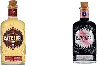 Cazcabel Reposado Tequila - 100% Agave Tequila - Award Winning - 70cl & Cazcabel Coffee Liqueur with Tequila, 70 cl