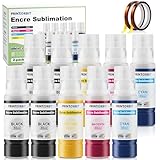 Couleurs éclatantes et durables：L’encre de sublimation produit des couleurs vives, riches et profondes, offrant un rendu fidèle et éclatant sur chaque support compatible.Grâce à sa formule avancée, l'encre de sublimation permet une impression précise même sur de petits éléments, avec des contours nets et une excellente définition.