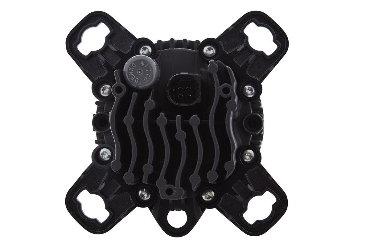HELLA LED/DE-Reflektor dalekosiężny - 90mm Performance L4060 - 12V / 24V - okrągły - Liczba referencyjna: 12.5 - SAE - Szyba rozpraszająca gładka - przezroczysty - z prawej/z lewej - 1F0 011 988-131