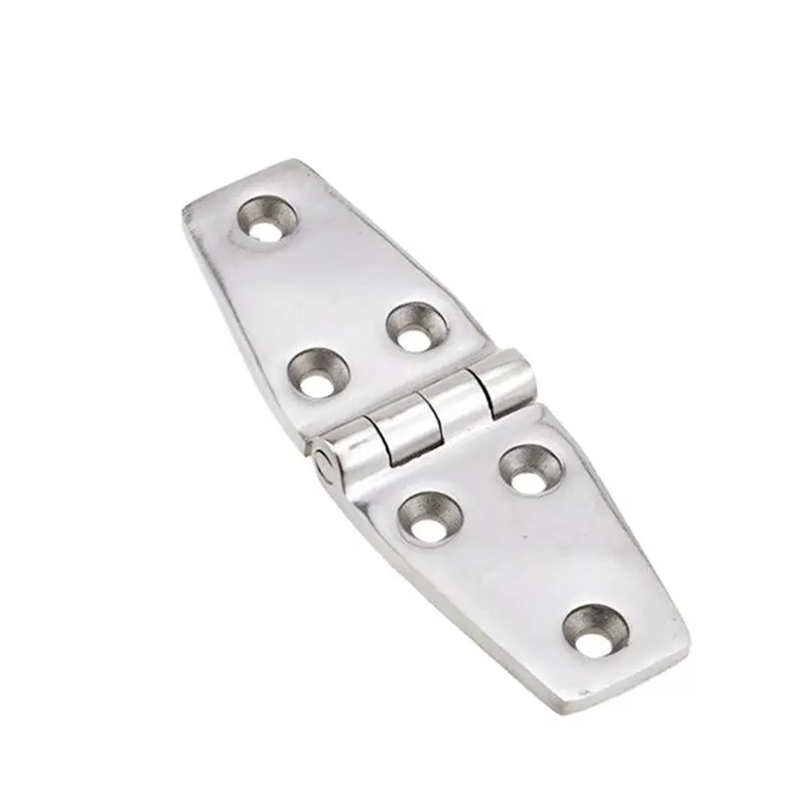 Kdhcvkz 40X80x5mm 1Pcs Thickened 304 Stainless Steel Industrial Folding Hinge(40X80x5mm)
