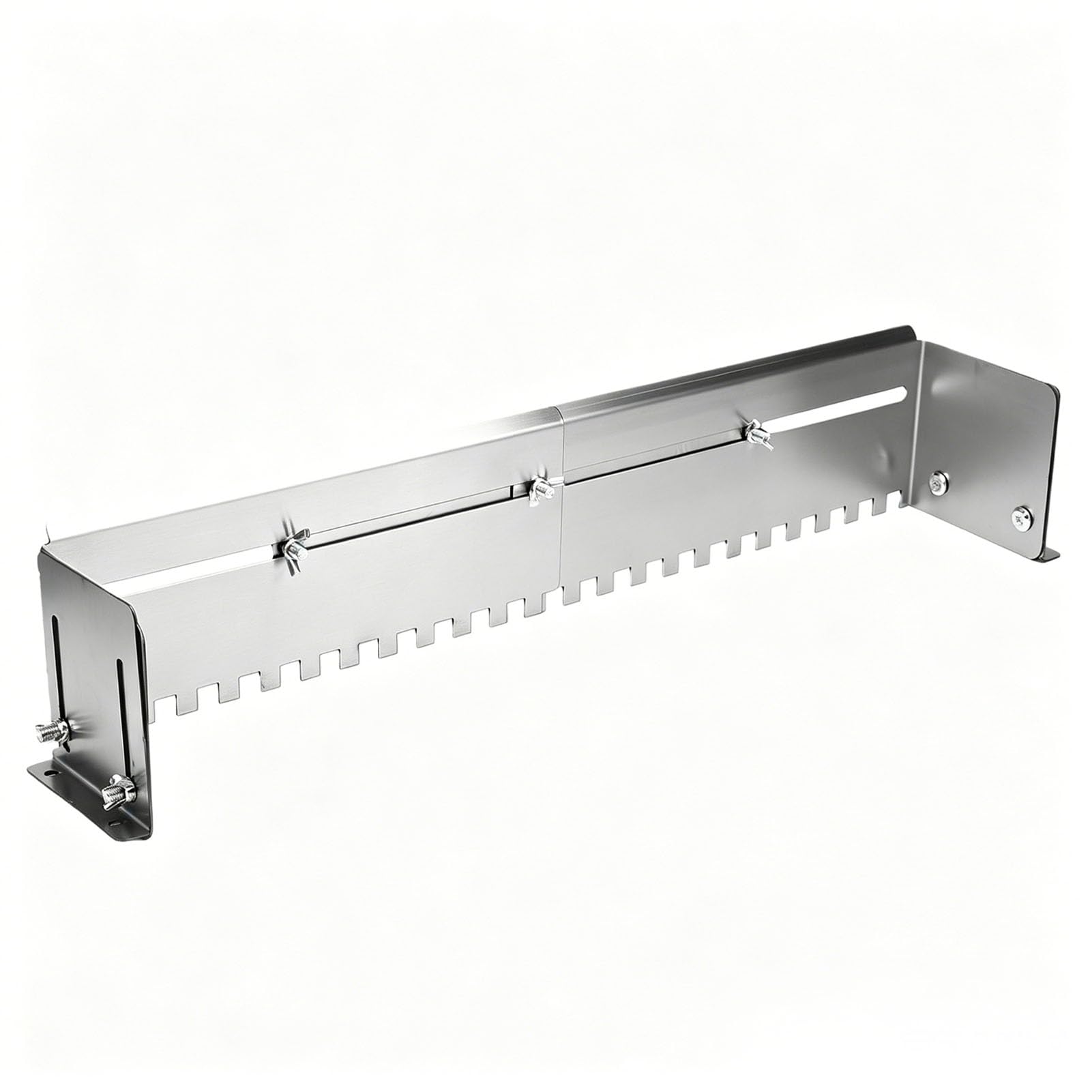 FTVOGUE Cale à Crépir Réglable, Spatule Crantée Carrée, pour Application