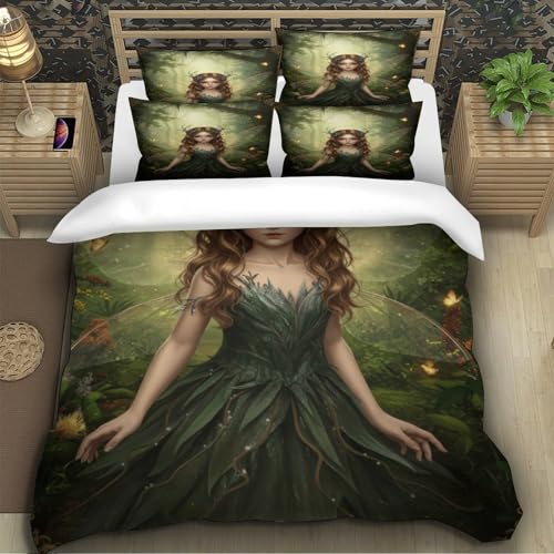 Parure de lit imprimé 3D en microfibre premium ultra douce au toucher soie - 5
