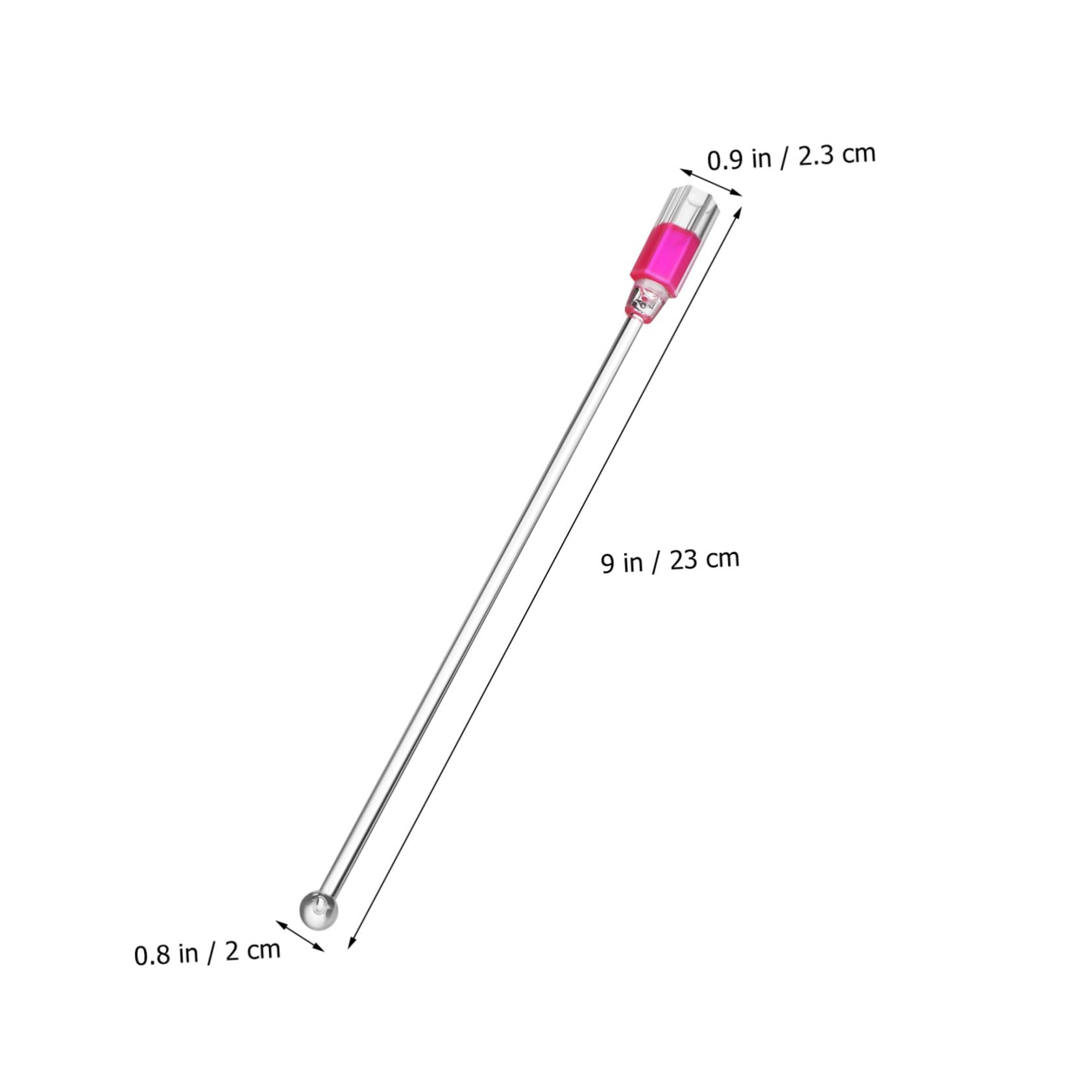 COLLBATH 10pcs Drinks Swizzle Sticks Beverage Stir Rods for Effortless Mixing Bars Cafes and Parties and Versatile Cocktail Stirrers for Coffee Tea and More