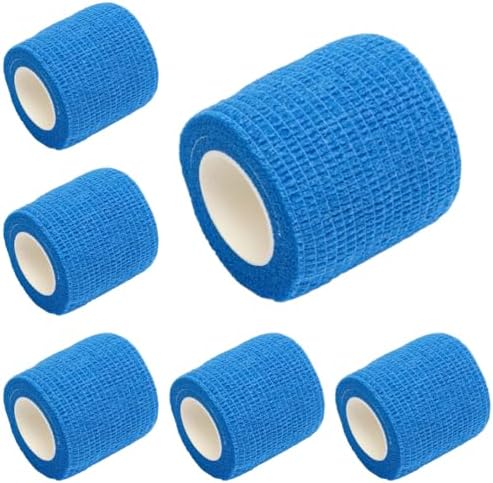 6 Rouleaux Bandage Autoadhésif Cohésifs Bande Cohésive Bandage Me...