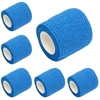Benda Elastica Coesiva, confezione di 8 rotoli di Garza Elastica Autoadesiva Medical Wrap (10cm, Beige
