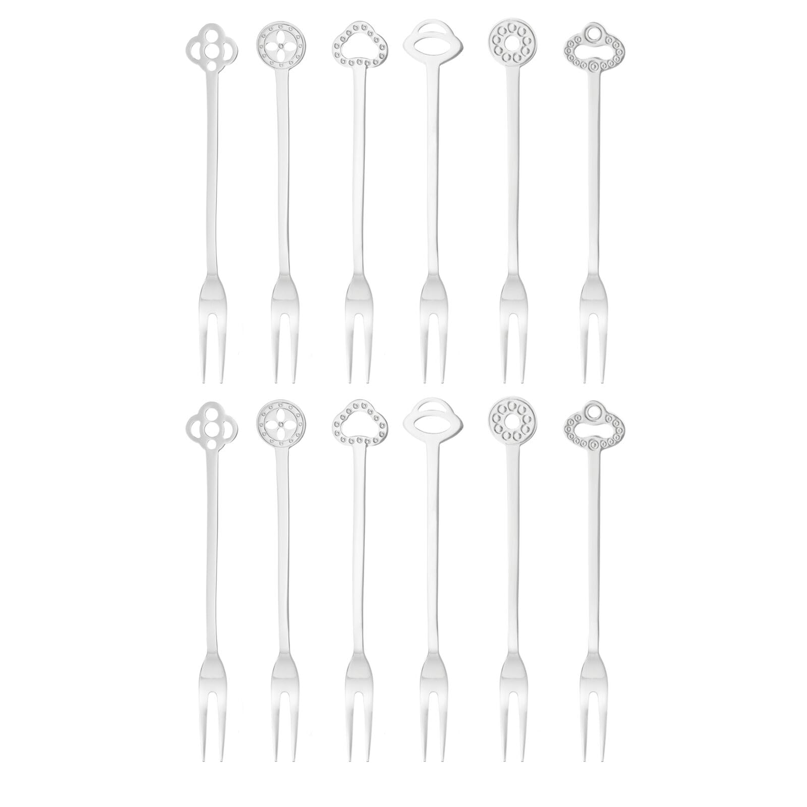 Sambonet - Set 12 Forchettine Party Oriental Living INOX