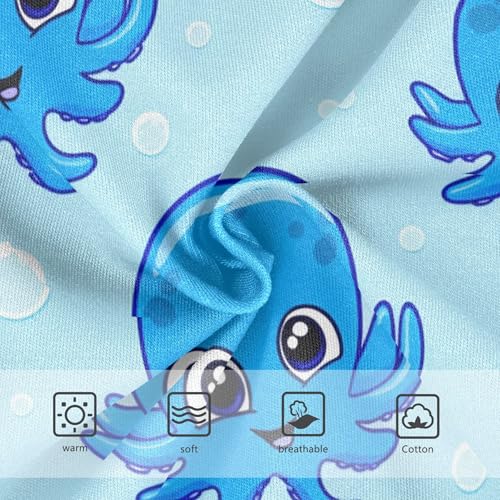 Cute Cartoon Blue Octopuses Toddlers Underwear Floral 2t Cotton Girl Panties Cute Animal Kids Briefs Undies3