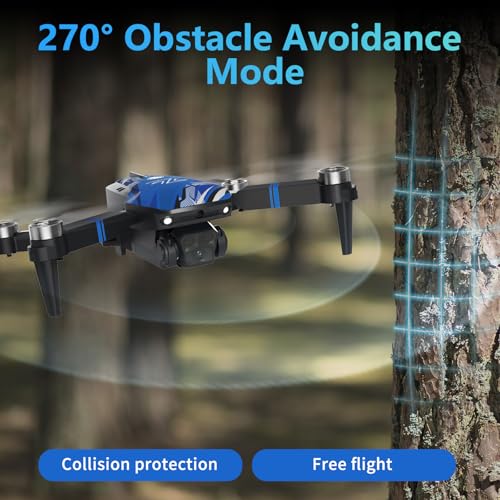 TTROARDS TT19LCD Drohne mit 4k Kamera für Erwachsene, FPV Drohne mit 2.8in LCD Bildschirm Berufstätige, Brushless Motor, 270°Hindernisvermeidung Höhenhaltung 3D Flip 5G RC Mini Quadcopter für Anfänger – Bild 7