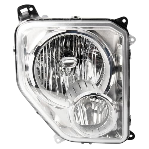 Image of TRQ Right Passenger Side Headlight Assembly Fits 2008 2009 2010 2011 2012 Jeep Liberty Limited 2008 2009 2010 2011 2012 Jeep Liberty Sport