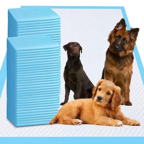 XXXL Puppy Pee Pads for Dogs 36"x36" 40 Count, Extra Large Dog Pee Pads, Leak-Proof & Super Absorbent Dog Pee Pads, Thicken Disposable Potty Pads Puppy Training Pads for Cats Rabbits