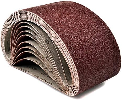 20x 75 x 457 Sanding Belts Mixed GRIT Fit Bosch Makita Power Sander 40 60 80 120