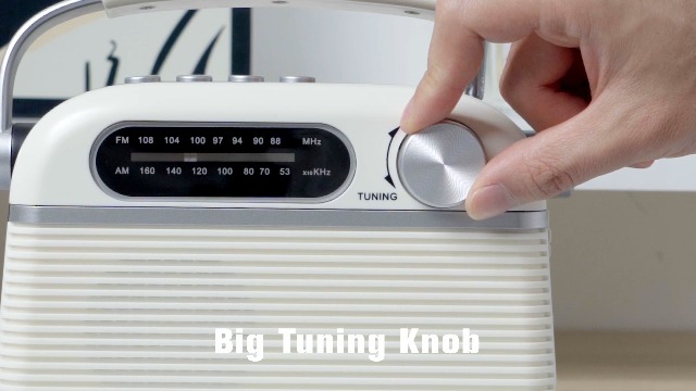 Amazon.com: PRUNUS J-130 Radio Portable AM FM, for Dad and Mom, AC