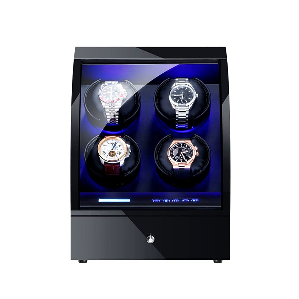 Watch Winder Box Enverners Soporte Automático Relojes Mecánicos 8