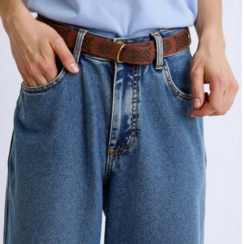 Medieval Waistband Vintage Cosplay Alchemist Belt For Men Cosplay Supplies Waistband For Photoshoots And Stage Role Play Cost4