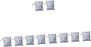 Toyvian 10 Peças Saco De Fraldas À Prova D'Água Saco De Fraldas Sujo Bolsa De Fraldas De Pano Saco De Fraldas Carrinho De Bebê Saco De Fraldas Saco De Praia Molhado E Seco Bolsa De