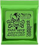 Ernie Ball Papa Het's Hardwired Chaînes de signature de base 11-50 Gauge (P02201)
