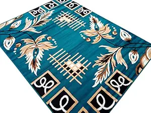 Kismat Carpet Softness Touch Carpets for Living Room & Drawing Room & Bedroom Room - 6x8 Feet Approx Color Multi