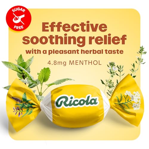 Ricola Sugar-Free Cough Drops 45% Off - Sore Throat Relief