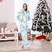 Yuiboo Modern Abstract DigitalAdult Unisex One Piecing Pajamas for Women Men Funny Hooded Costume