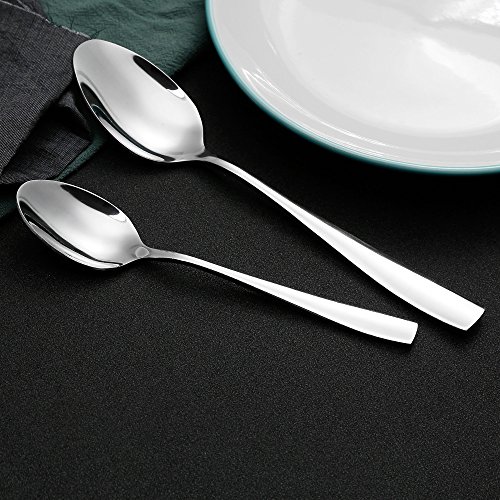 Eslite 43216-150678 12-Piece Stainless Steel Teaspoon,6.7-Inches thumb #6