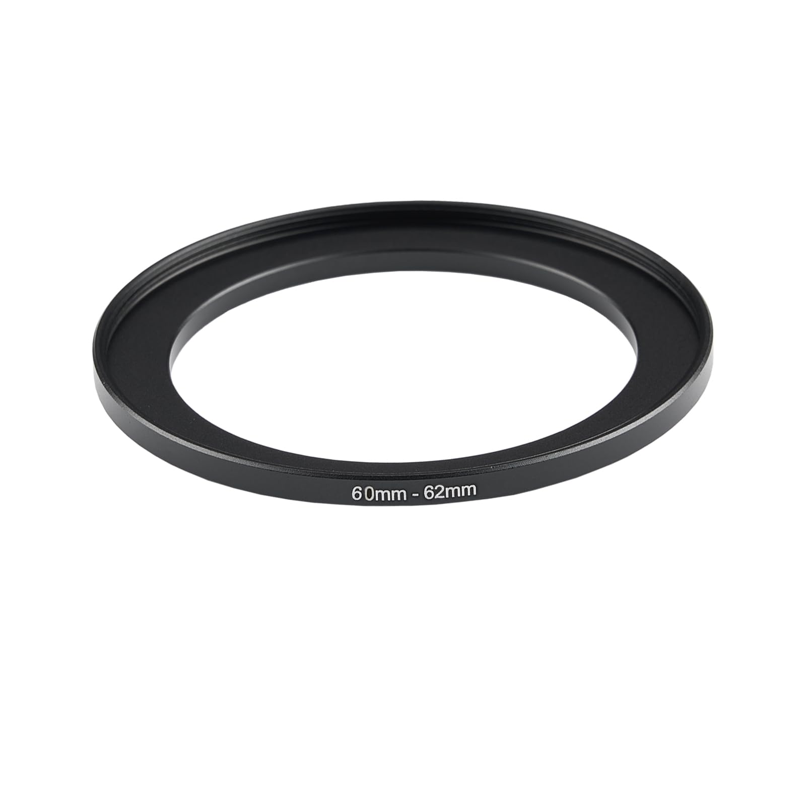 60mm to 62mm Step up Ring Filter Adapter Metal Ring Step up Rings Adapter Filter Compatible with All 62mm UV,CPL,ND,Lens Hood,Threaded Lens ect (60mm to 62mm)