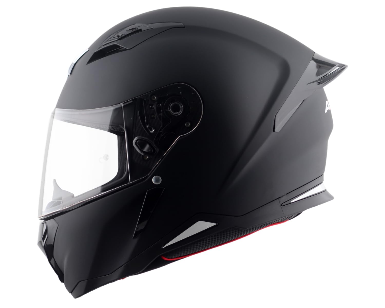 Axor Hunter Full Face Helmet - Matte Black Dull Black - Image 1