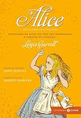 Capa de Alice: Aventuras de Alice no país das Maravilhas & Através do espelho (Clássicos Zahar)