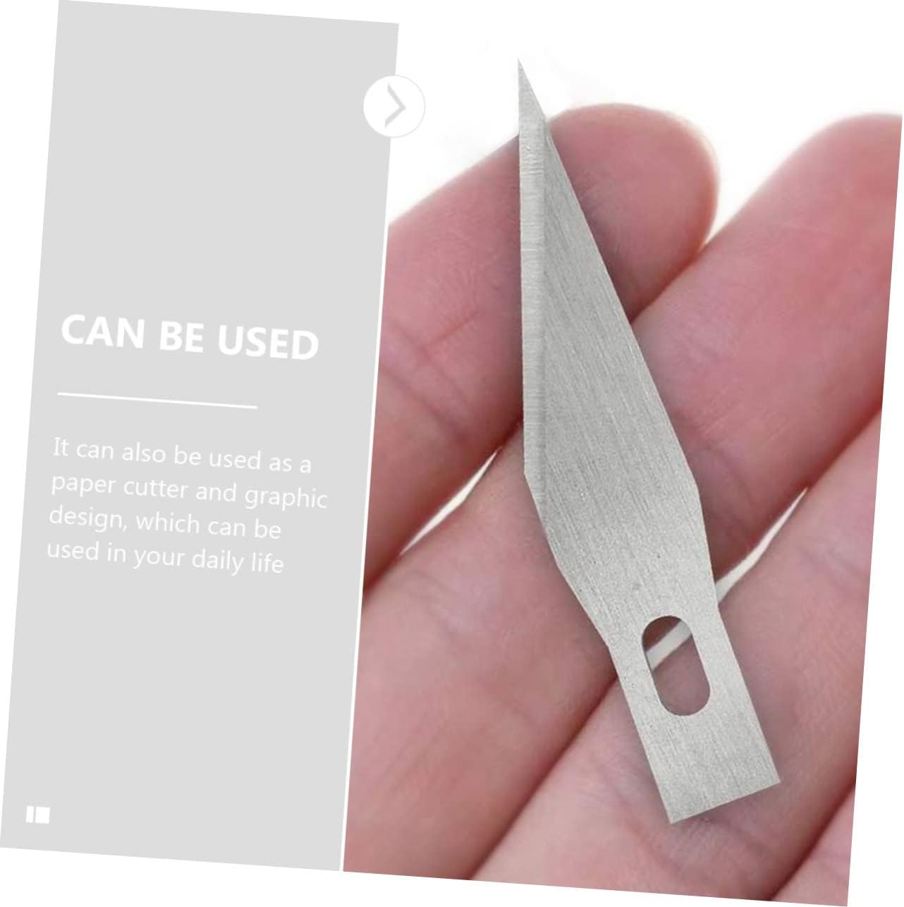 Carving Cutter Blades of Razor Blades for Engraving Tools Precision Cutting Tools for Carving Scrapbooking Model Kits