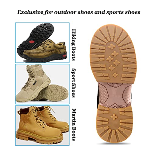Repuesto de suela y tacón de goma para zapatos miniatura 3