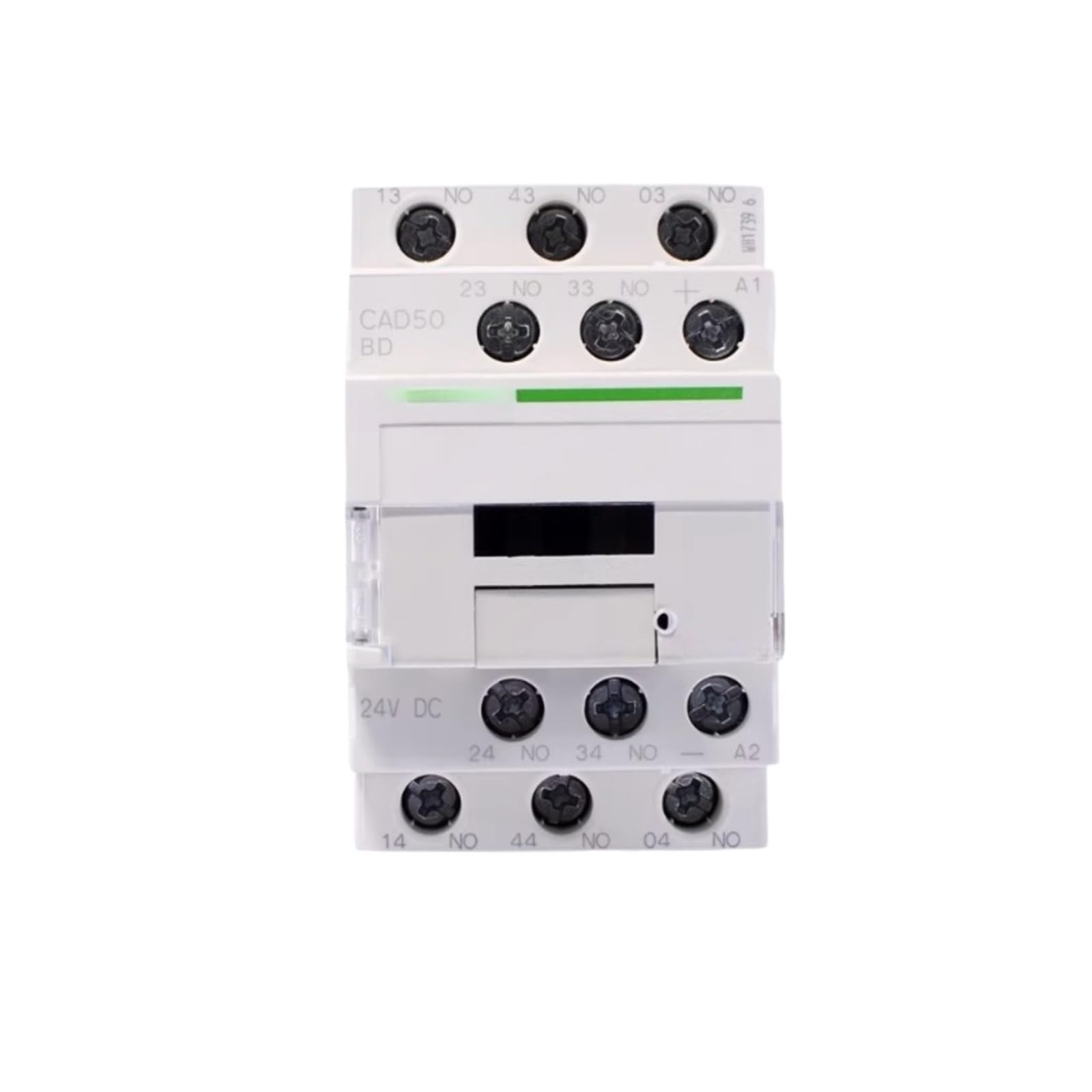 QfUxYYSLD Control Relay Contactor CAD50BD DC 5 Normally Open DC24V