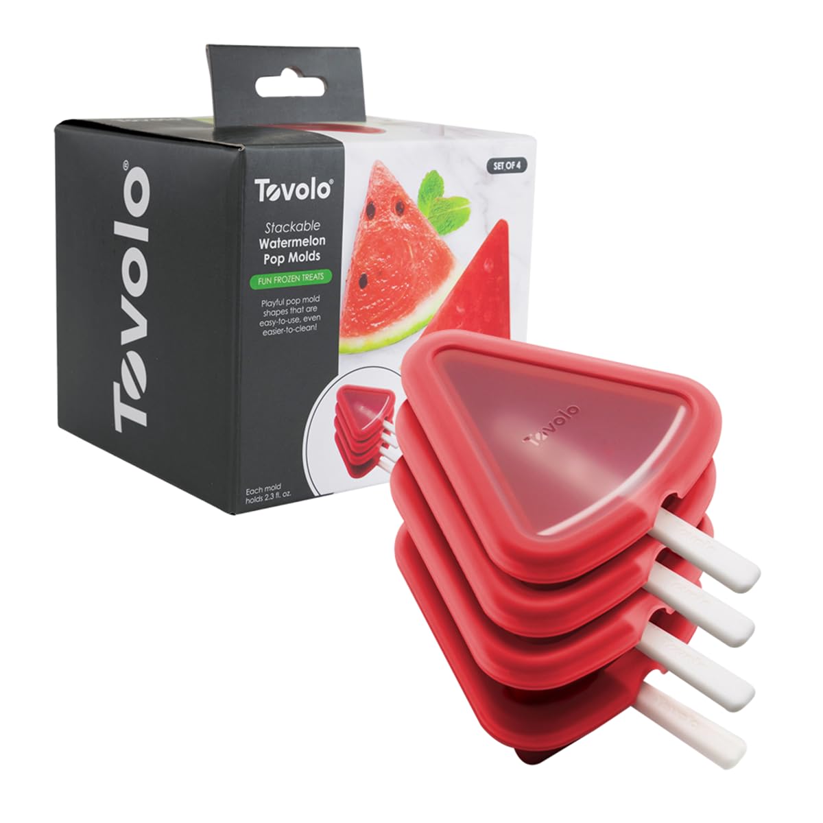 Tovolo, Molds Freezer Pop Watermelon Set of 4