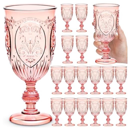 Set of 18 Vintage Plastic Goblets