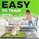 Hompet Hundegras großes Töpfchen, waschbar, Welpen-Urinierunterlage, künstliches Hundegras, Badezimmer-Rasen, für Haustier-Training, perfekt für drinnen und draußen, tragbares Töpfchen, Haustier-Klo