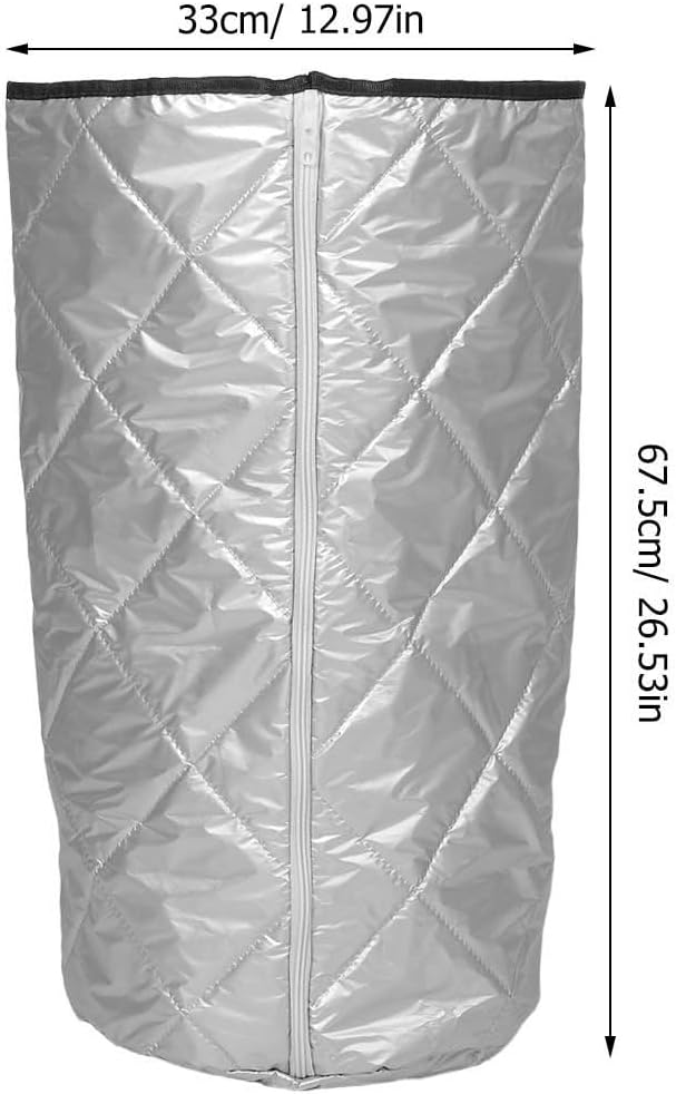 Silver Oxford Cloth Cotton Insulated Weatherproof Tank Cover