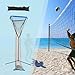 predolo Volleyball Setter Net Adjustable for Backyard Gym Indoor Outdoor