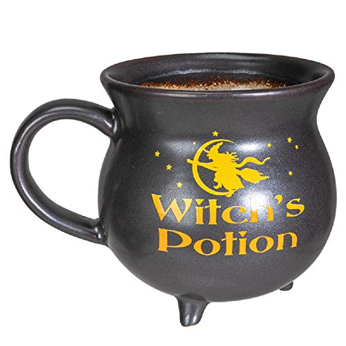 Taza de porcelana con forma de caldero 32 onzas miniatura 1